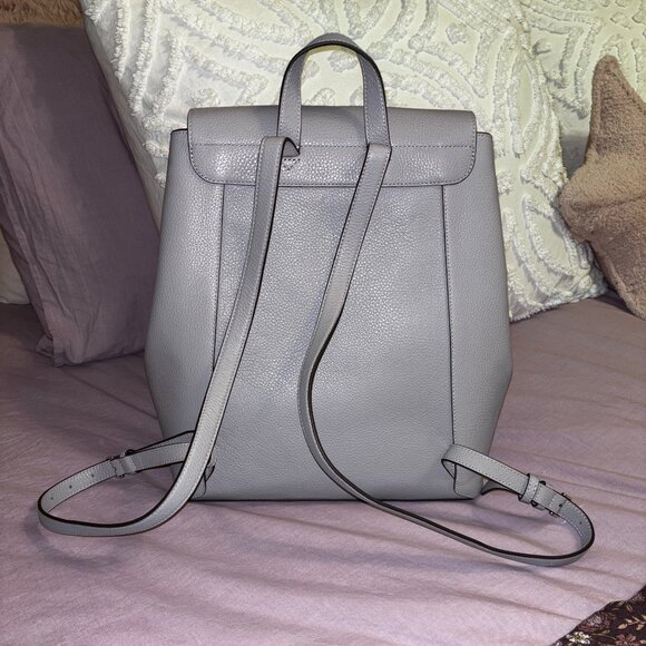 Kate Spade Lena Flap Backpack GrayBlue Color Block Light Gray main image 7